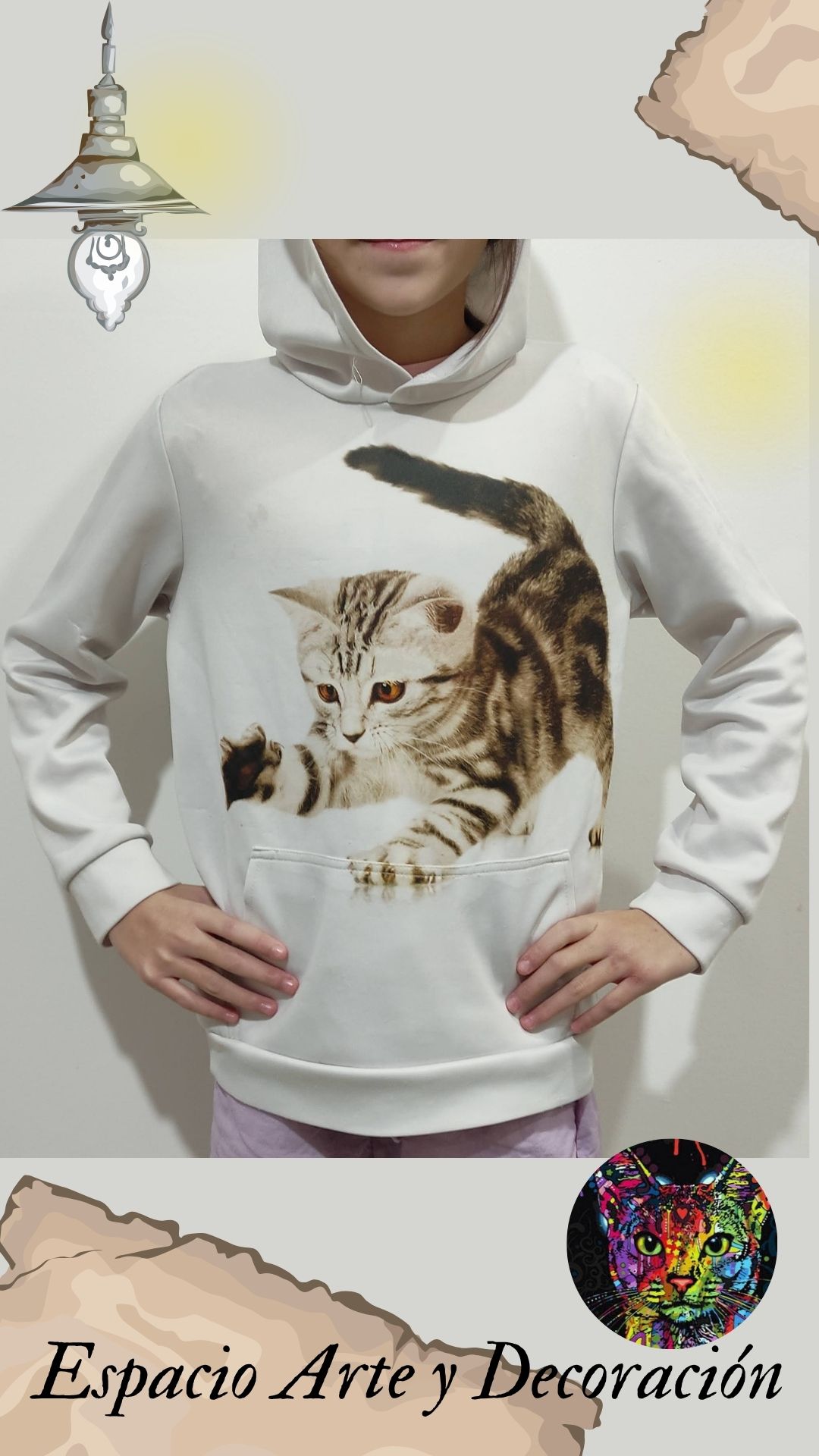 Buzos estilo canguros .